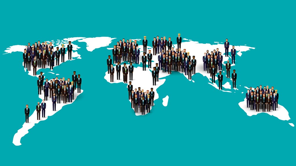 世界那个国家人口最多图片